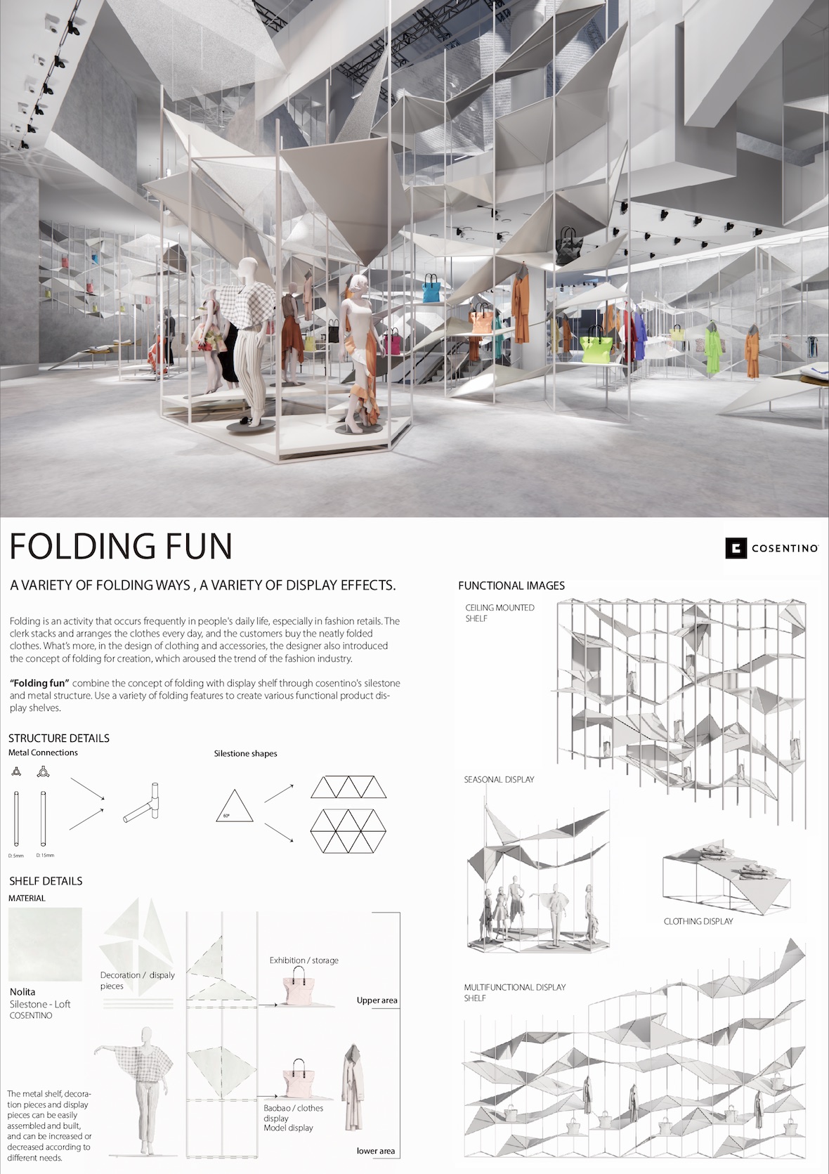 Accésit en la categoría de diseño – Folding Fun Design Acknowledgement – Folding Fun